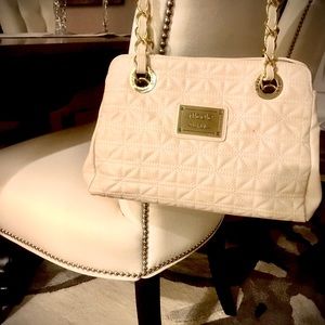 Vintage Nicole Miller quilted handbag
